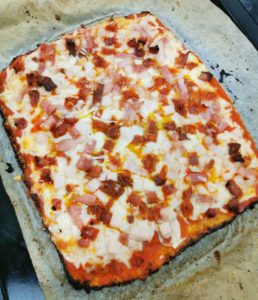 Pizza de coliflor